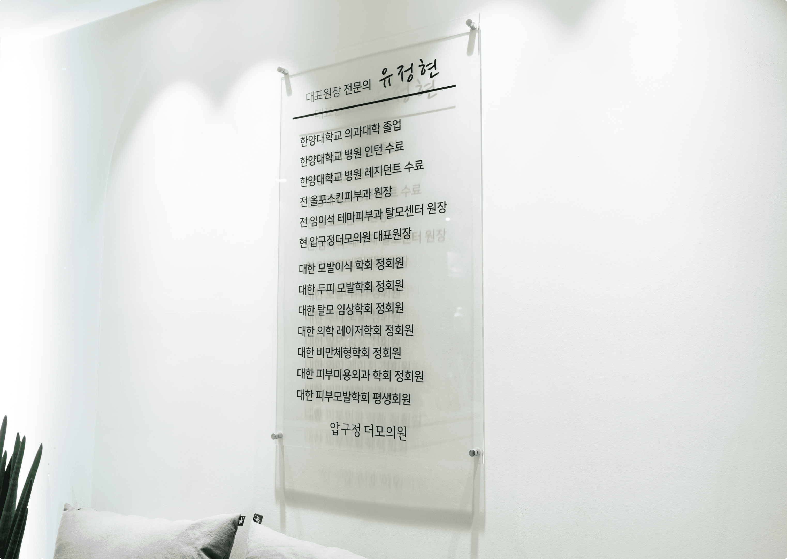 더모의원 인테리어